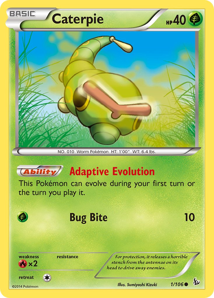 #001 Caterpie