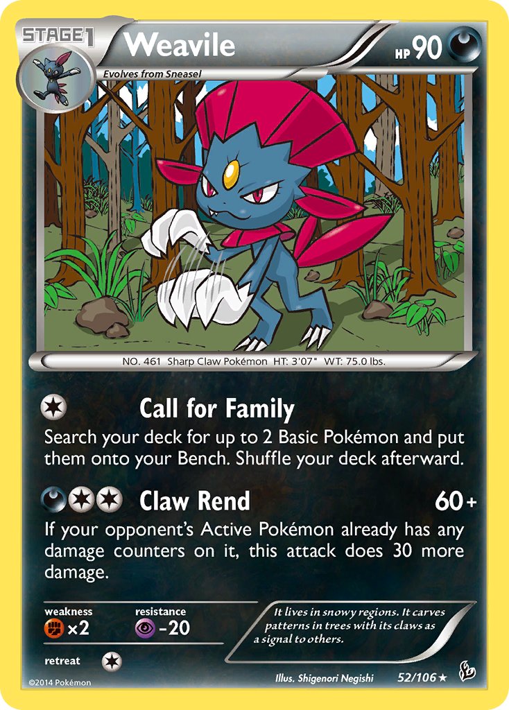 #052 Weavile