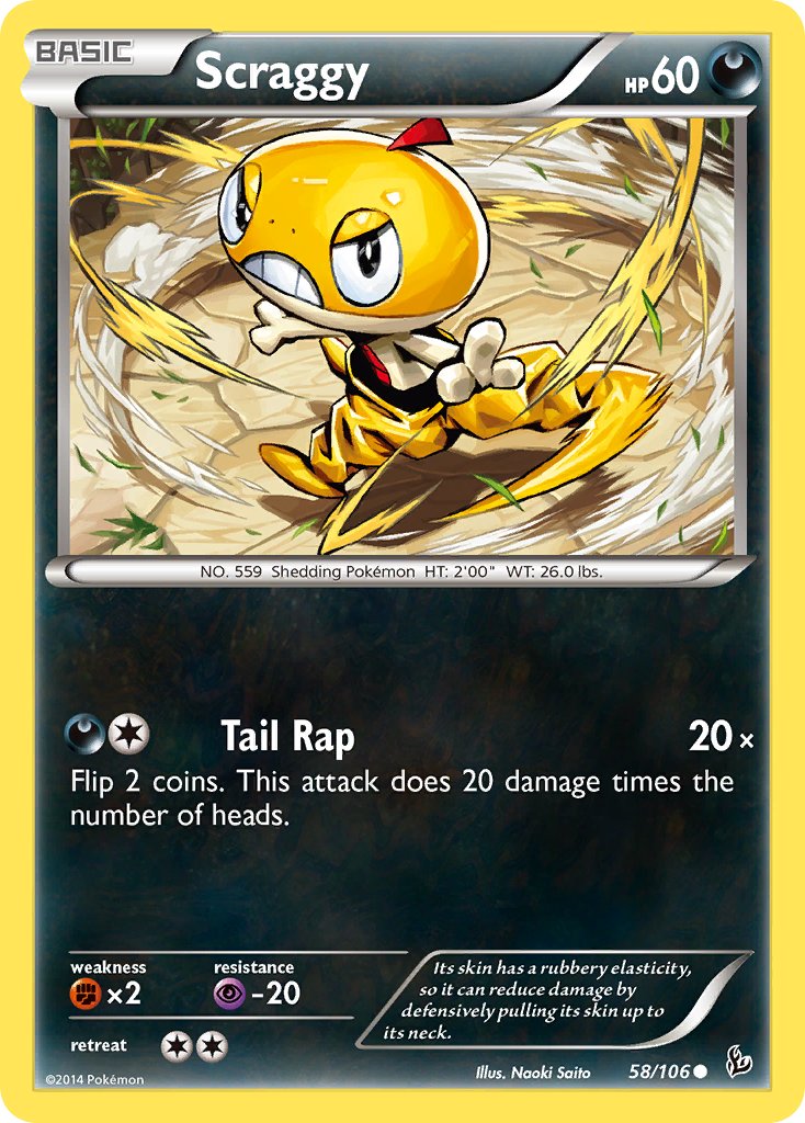 #058 Scraggy