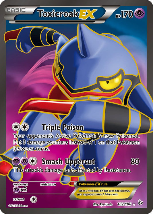 #102 Toxicroak-EX