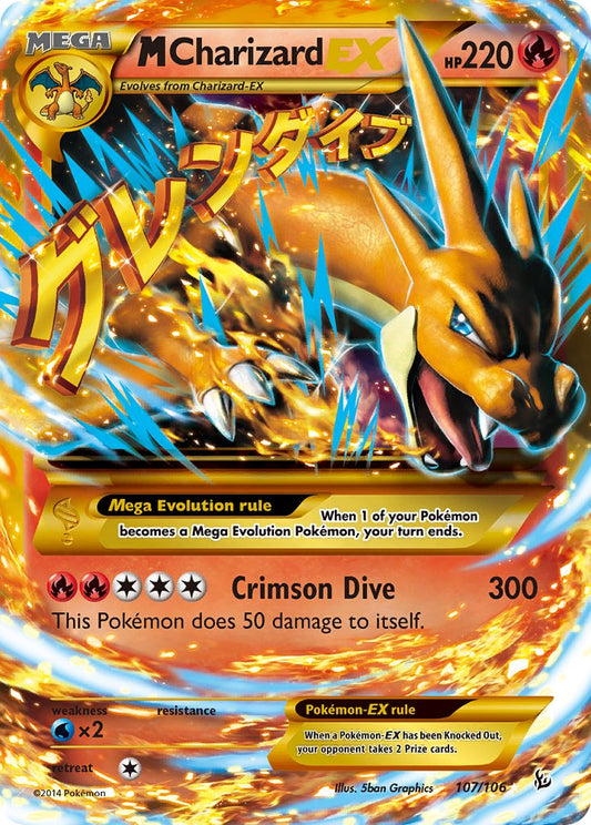 #107 Mega Charizard-EX
