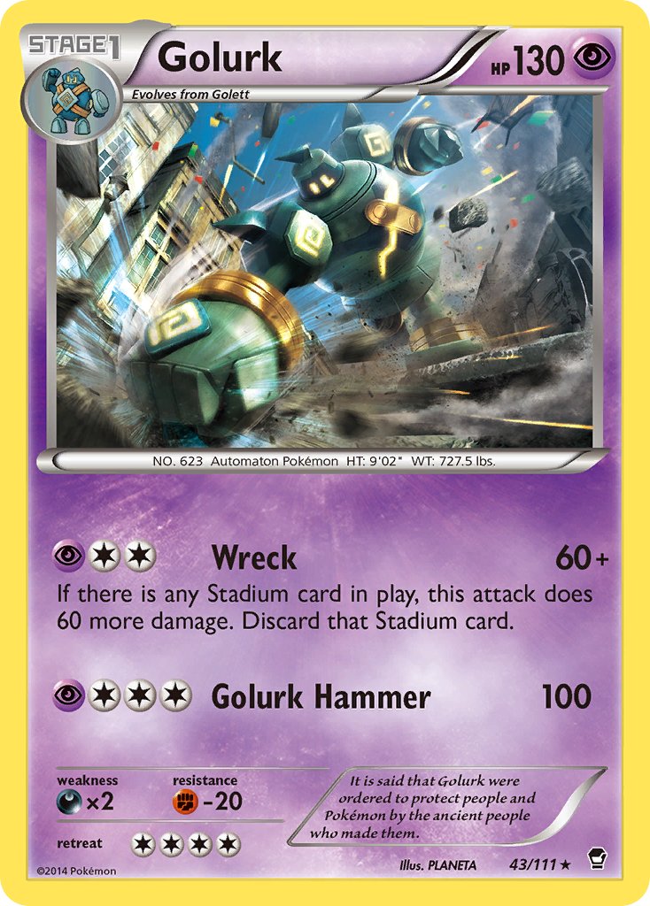 #043 Golurk