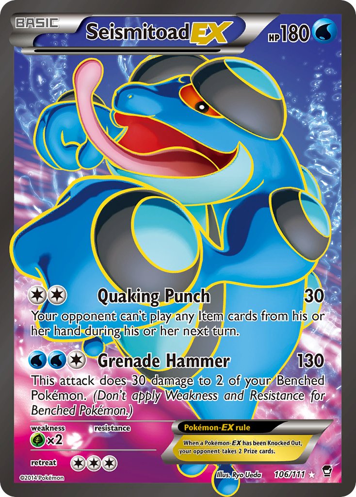 #106 Seismitoad-EX