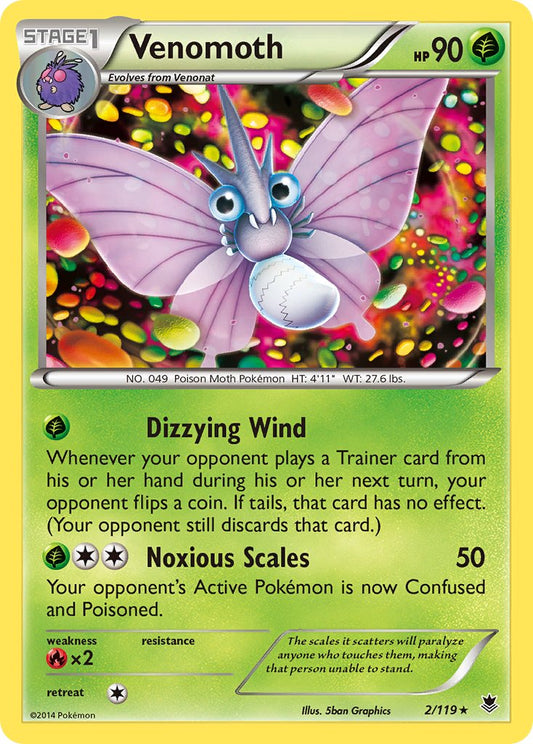 #002 Venomoth