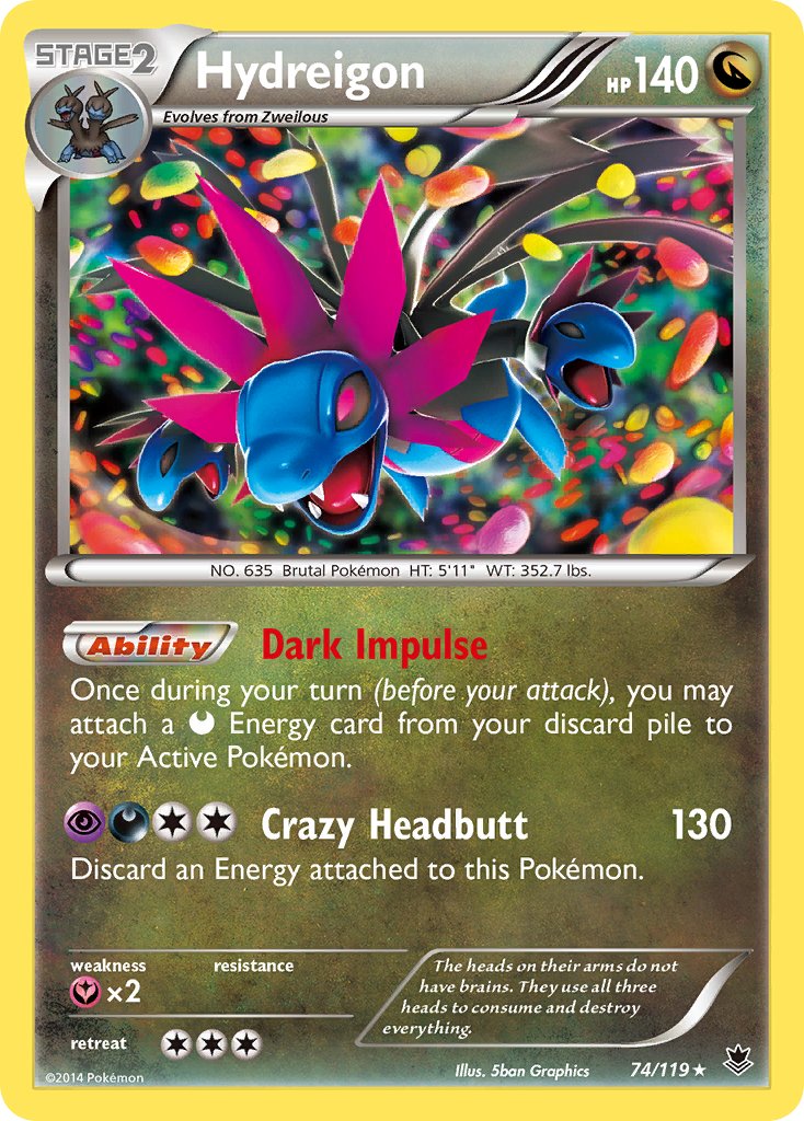 #074 Hydreigon