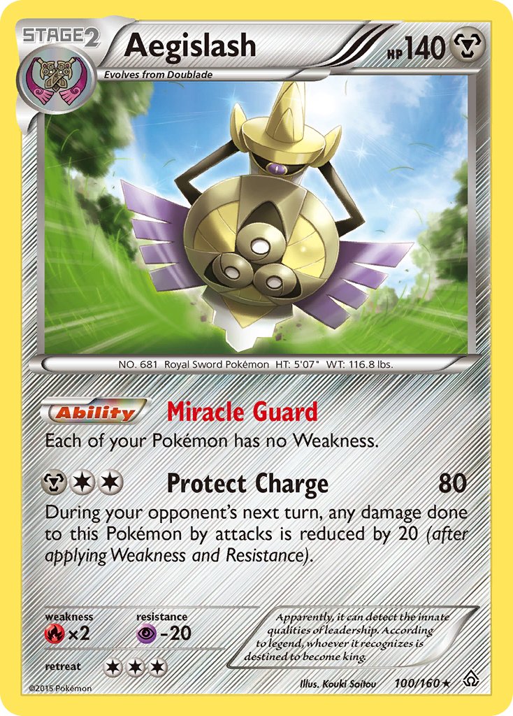 #100 Aegislash