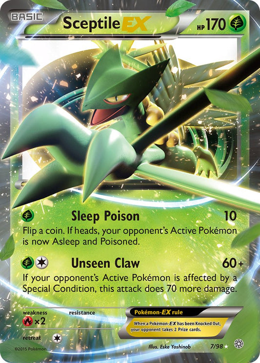 #007 Sceptile-EX
