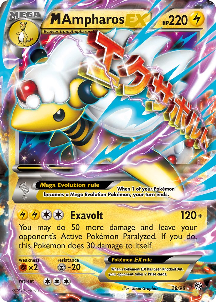 #028 Mega Ampharos-EX