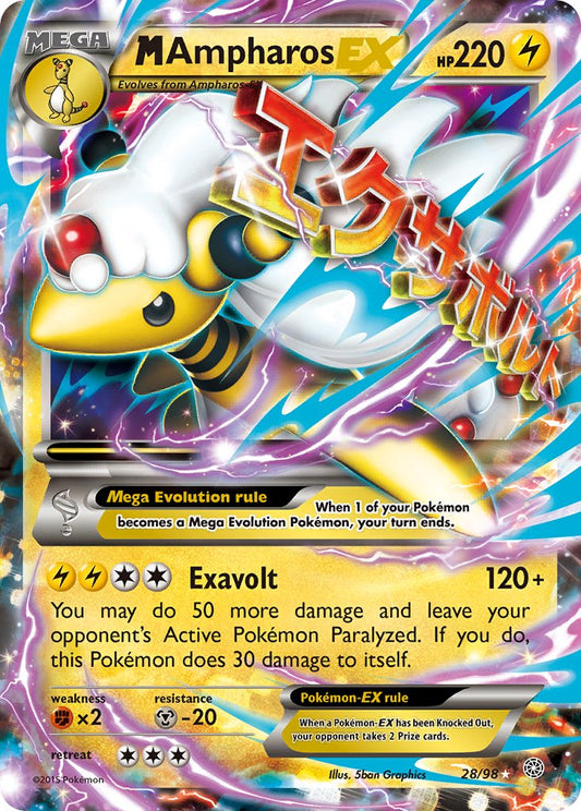 #028 Mega Ampharos-EX
