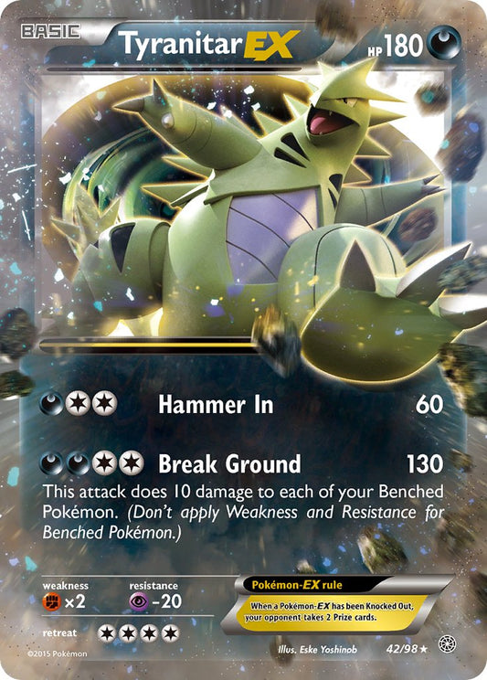 #042 Tyranitar-EX