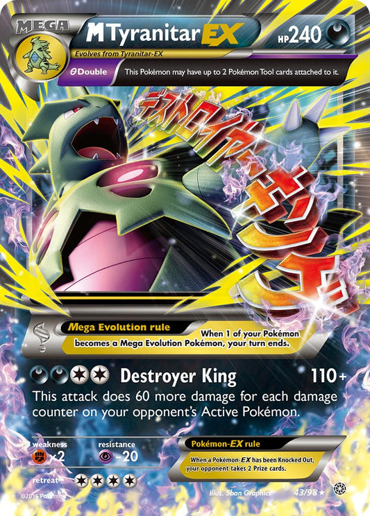 #043 Mega Tyranitar-EX