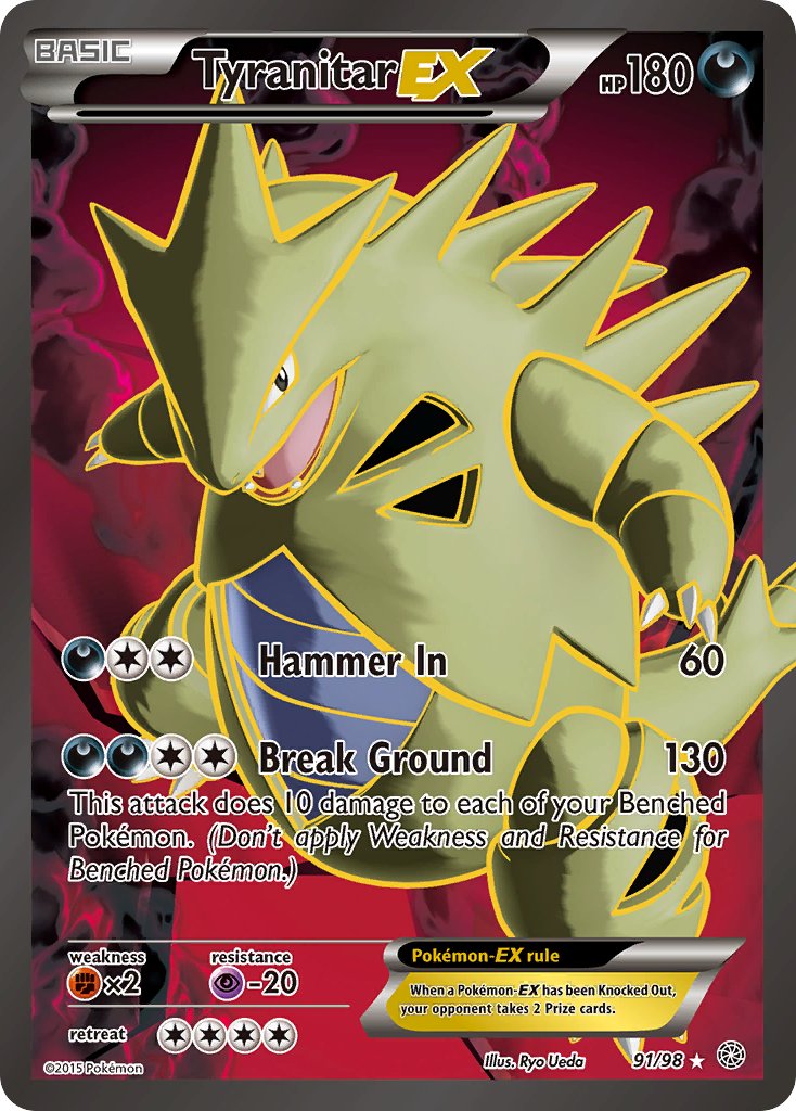 #091 Tyranitar-EX