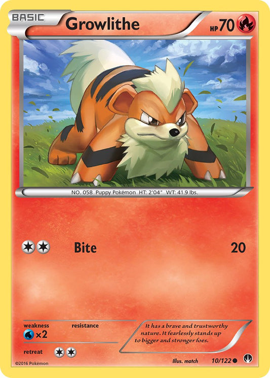 #010 Growlithe