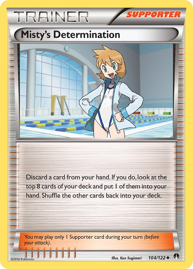 #104 Misty's Determination