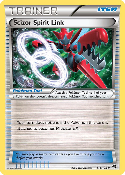 #111 Scizor Spirit Link