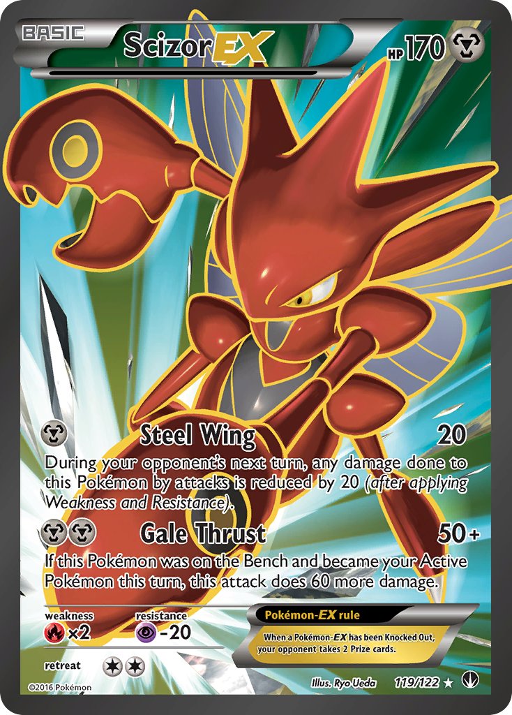 #119 Scizor-EX