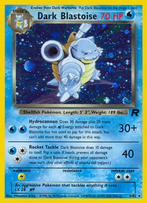 #003 Dark Blastoise