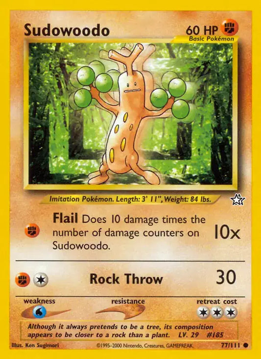#077 Sudowoodo