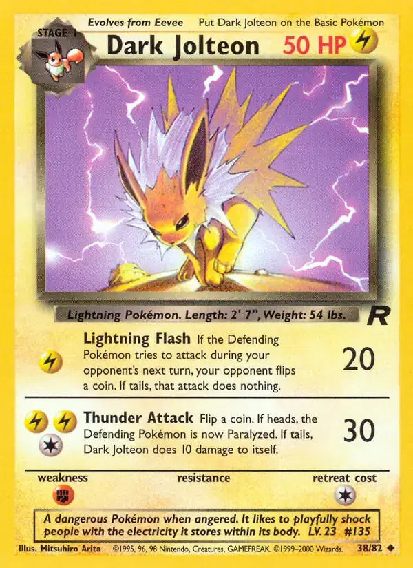 #038 Dark Jolteon