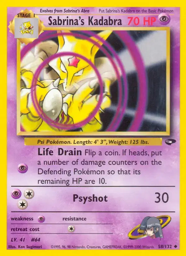#058 Sabrina's Kadabra