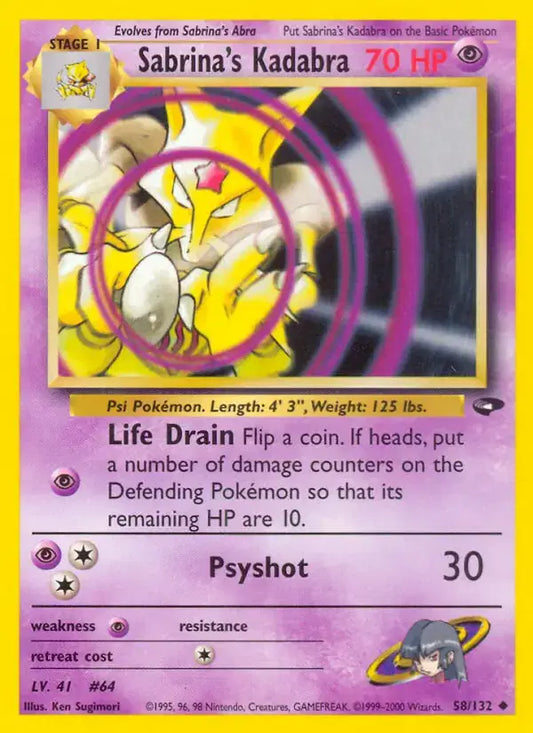#058 Sabrina's Kadabra