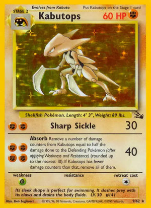 #009 Kabutops