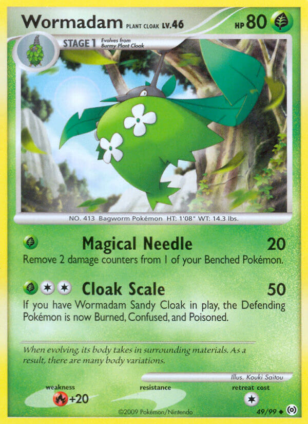 #049 Wormadam Plant Cloak