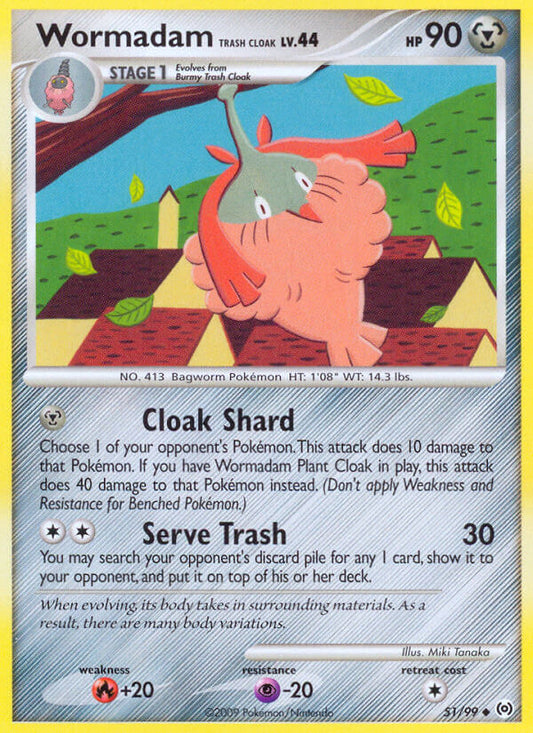 #051 Wormadam Trash Cloak