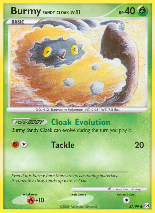 #057 Burmy Sandy Cloak