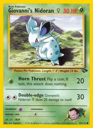 #075 Giovanni's Nidoran