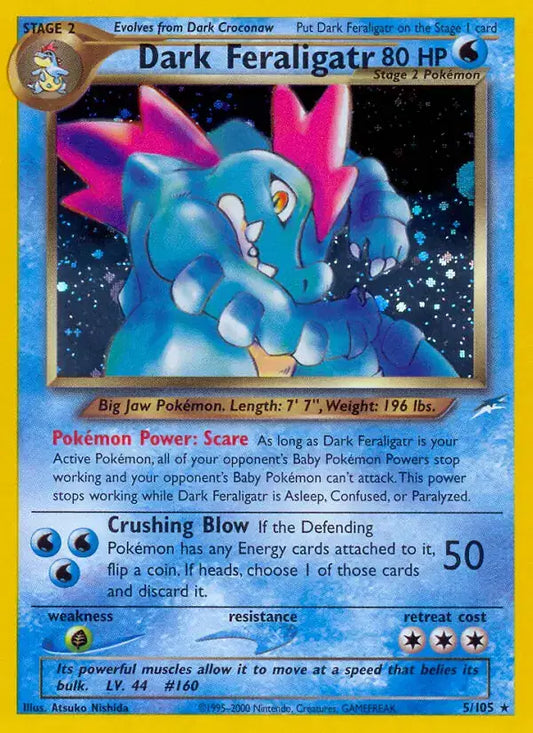 #005 Dark Feraligatr