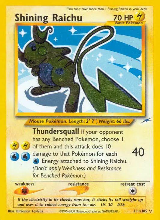 #111 Shining Raichu