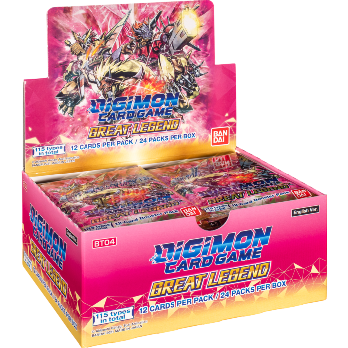 Digimon - Great Legend Card Game Booster Box (Display of 24)