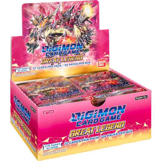 Digimon - Great Legend Card Game Booster Box (Display of 24)