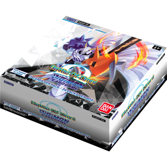 Digimon - Battle of Omni Card Game Booster Box (Display of 24)