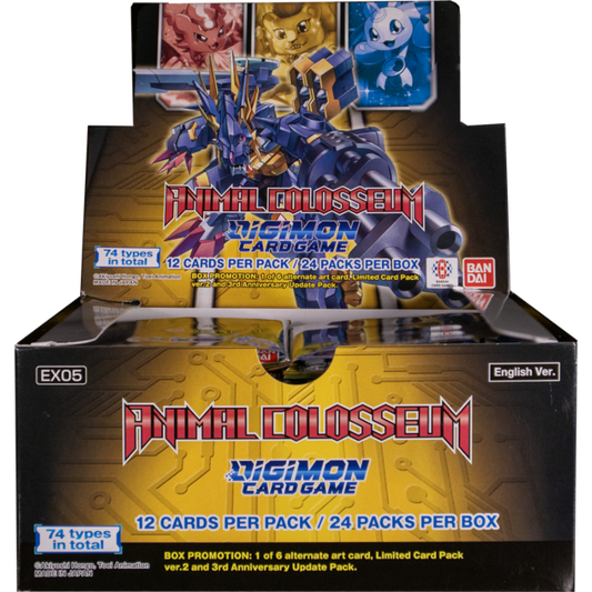 Digimon - Card Game Animal Colosseum EX05 Booster Box (Display of 24)