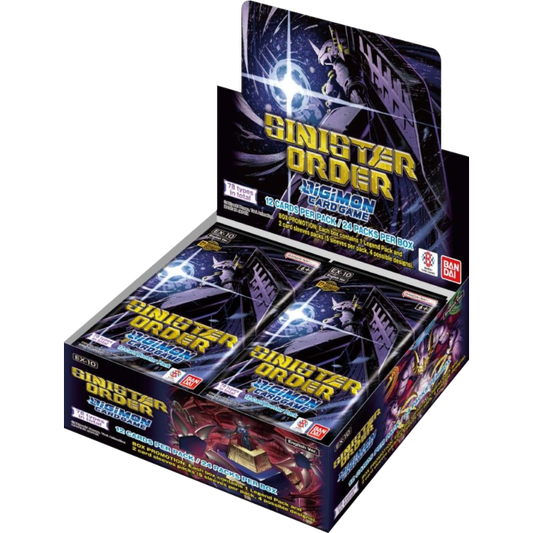 Digimon - Card Game Sinister Order [EX-10] Extra Booster Box (Display of 24)