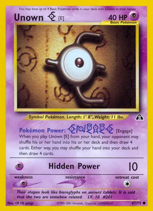 #067 Unown [E]