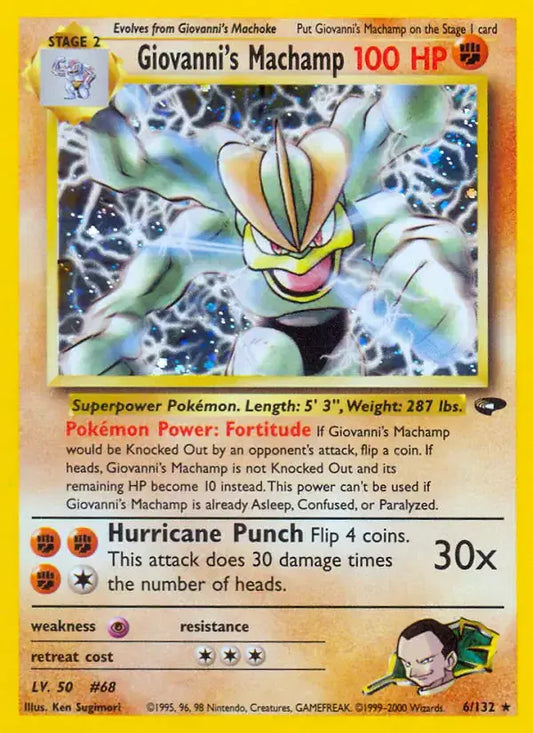 #006 Giovanni's Machamp
