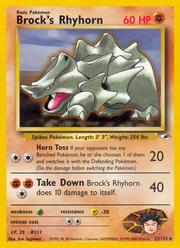 #022 Brock's Rhyhorn