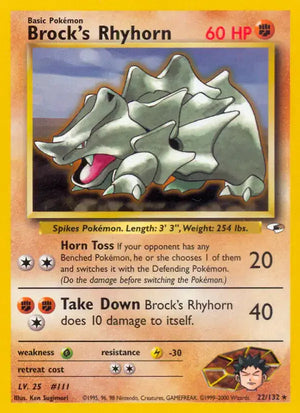 #022 Brock's Rhyhorn