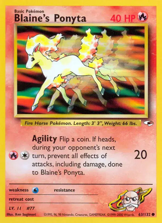 #063 Blaine's Ponyta