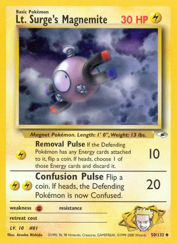#050 Lt. Surge's Magnemite
