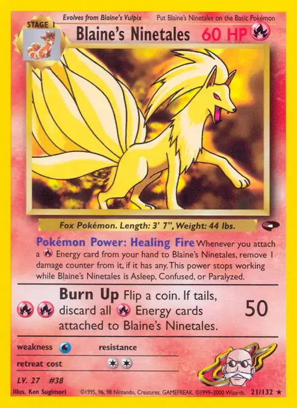 #021 Blaine's Ninetales