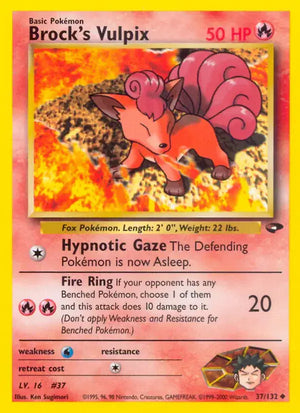 #037 Brock's Vulpix