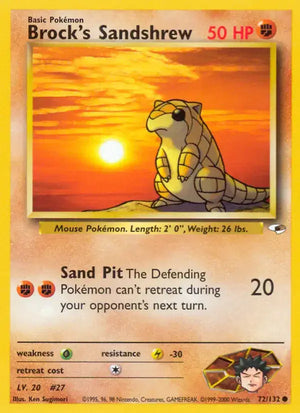 #072 Brock's Sandshrew