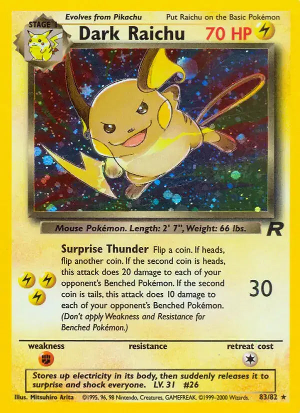 #083 Dark Raichu