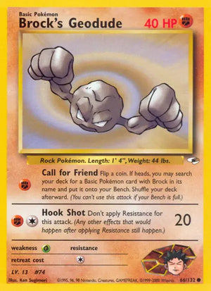 #066 Brock's Geodude
