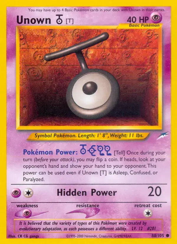 #088 Unown [T]