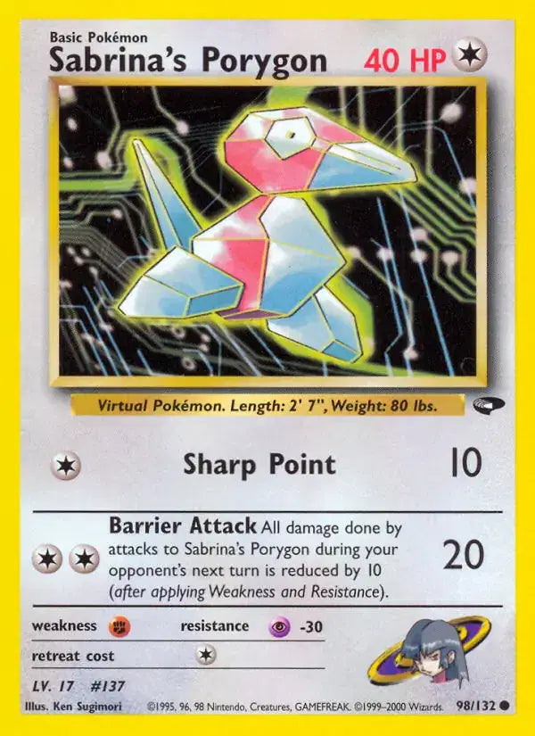 #098 Sabrina's Porygon